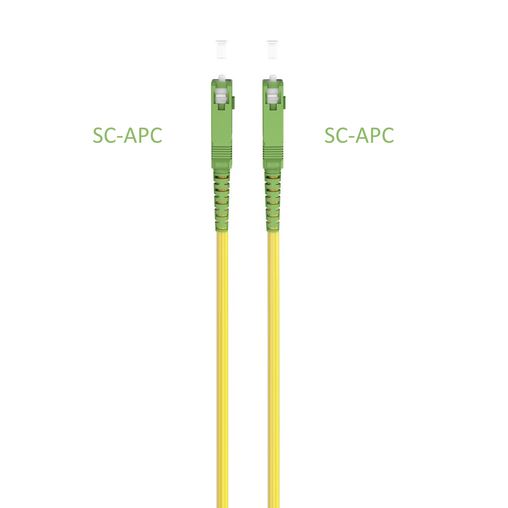 Cable de Fibra Óptica (FTTH) SC-APC a SC-APC, Monomodo (OS2) Simplex ...