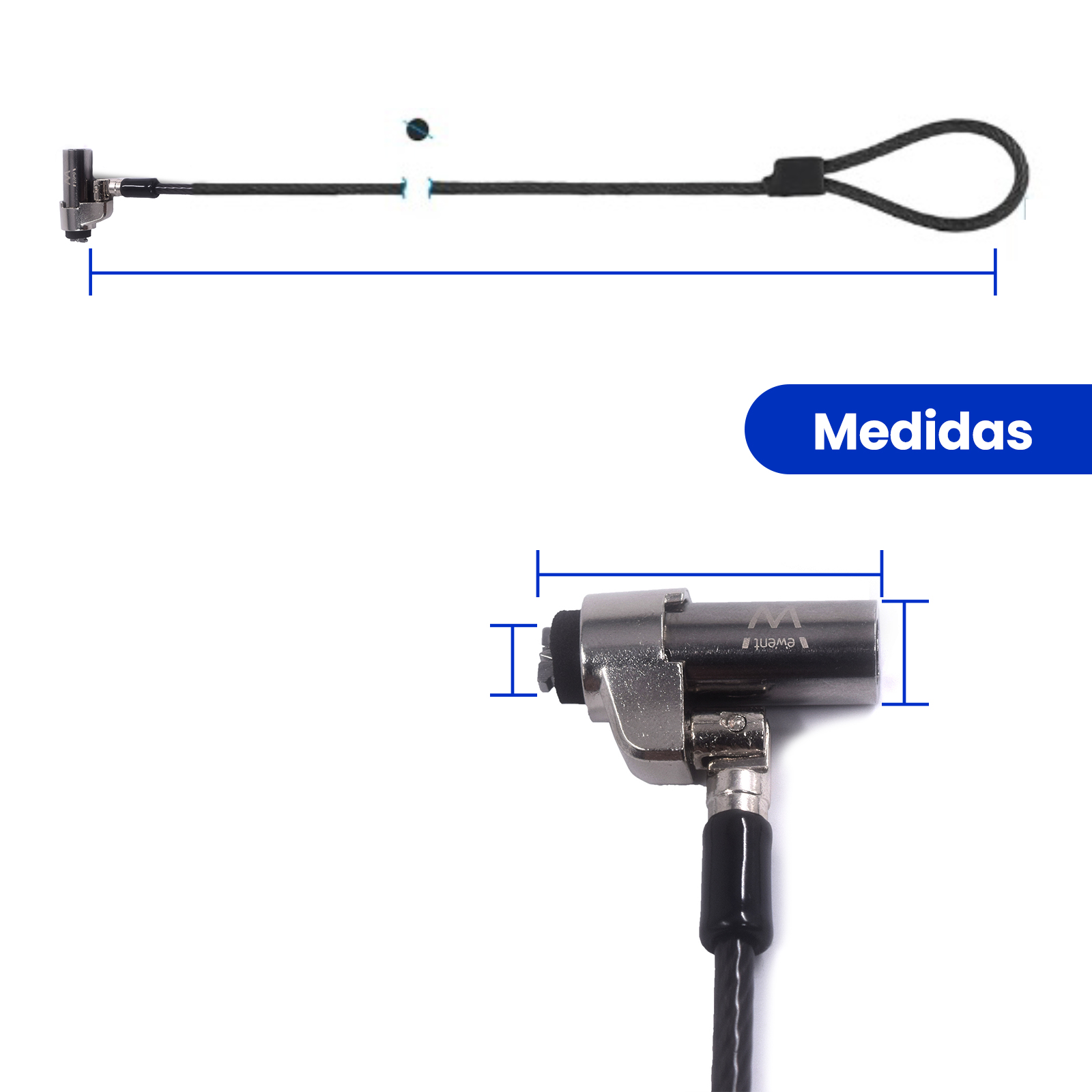 Prophete Lucchetto a Combinazione, 12 mm