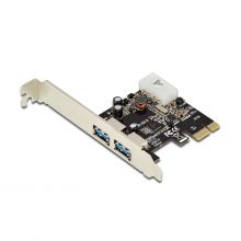 USB 3.1 Gen1 (USB 3.0) PCI-e Card, 2 Ports