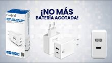 Embedded thumbnail for Cargador rápido USB-C y USB-A GaN 45W para Smartphone, Tablet y Portátil